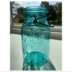 Antique Ball Jar - Blue